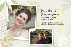 Meadow Announcement Postcard